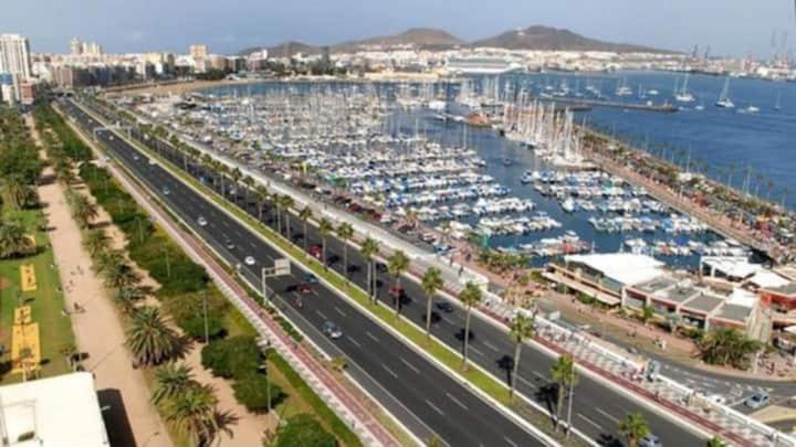 Nice Room-Terrace- Private Toilete-Closer Sport Pier-Optical Fiber 1 Gb Las Palmas de Gran Canaria Esterno foto